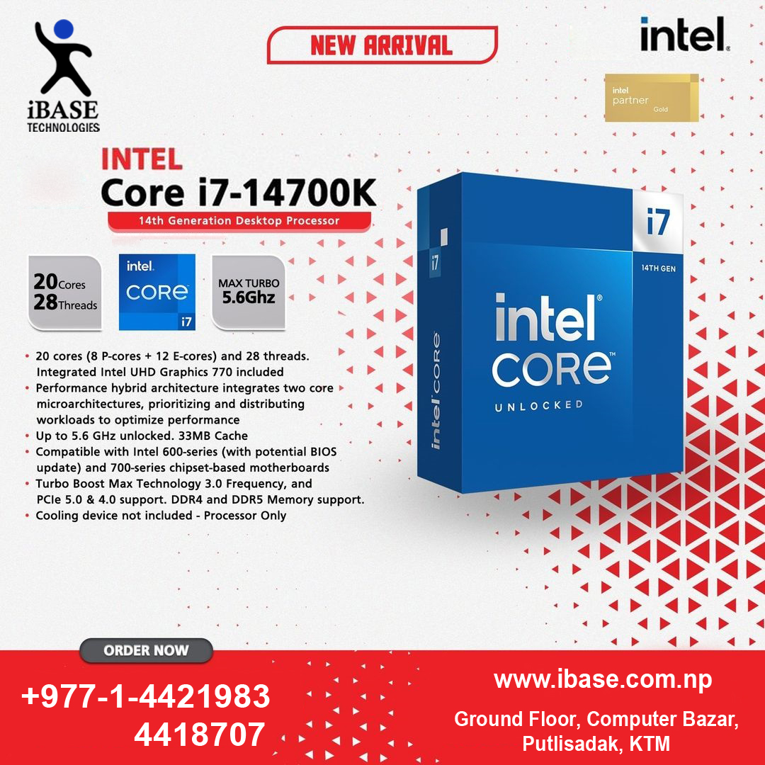 Intel® Core i7-14700K New Gaming Desktop Processor